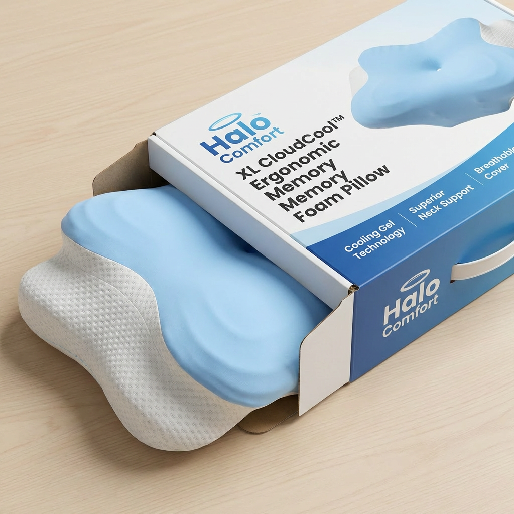 Halo CloudCool™ Memory Foam Pillow