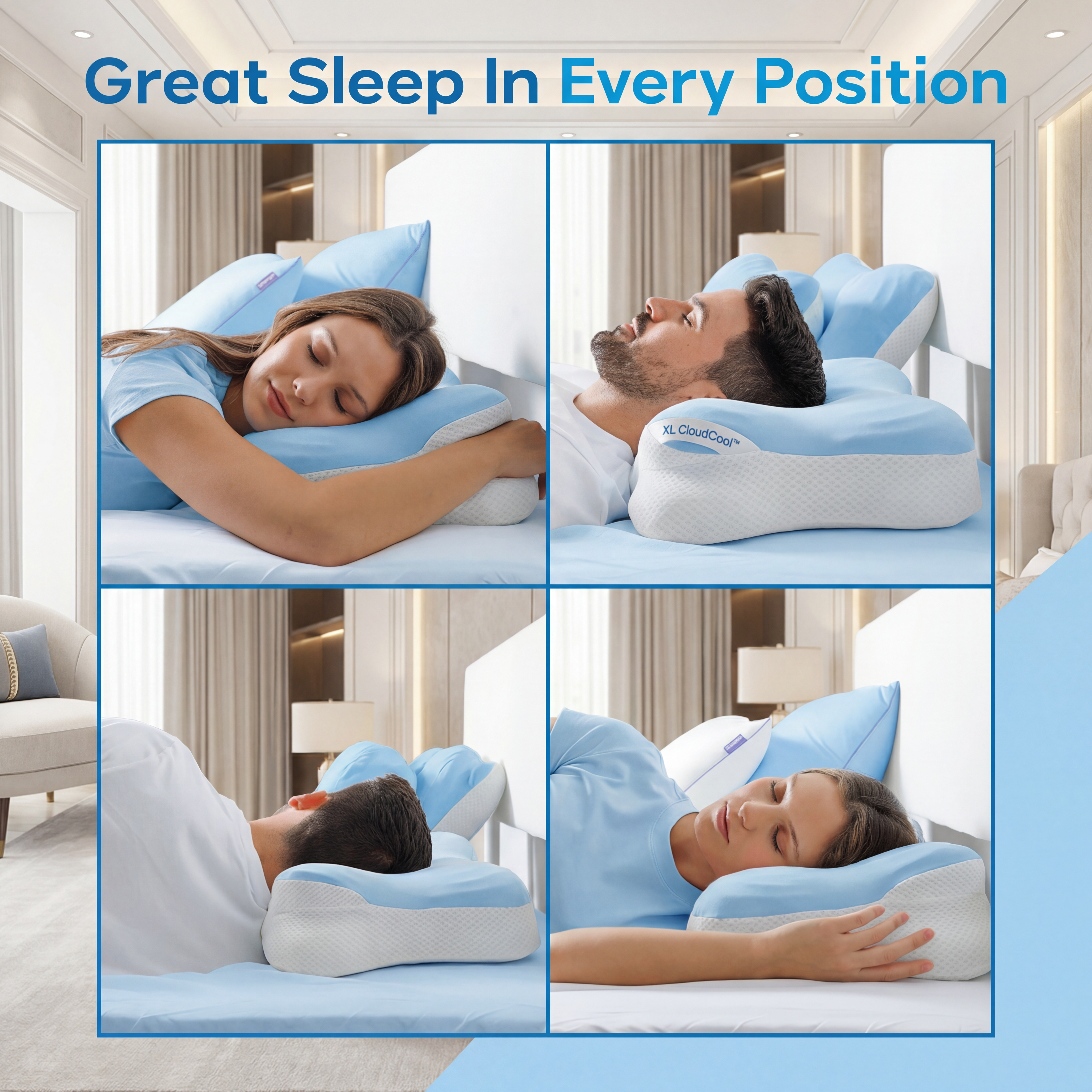 Halo CloudCool™ Memory Foam Pillow